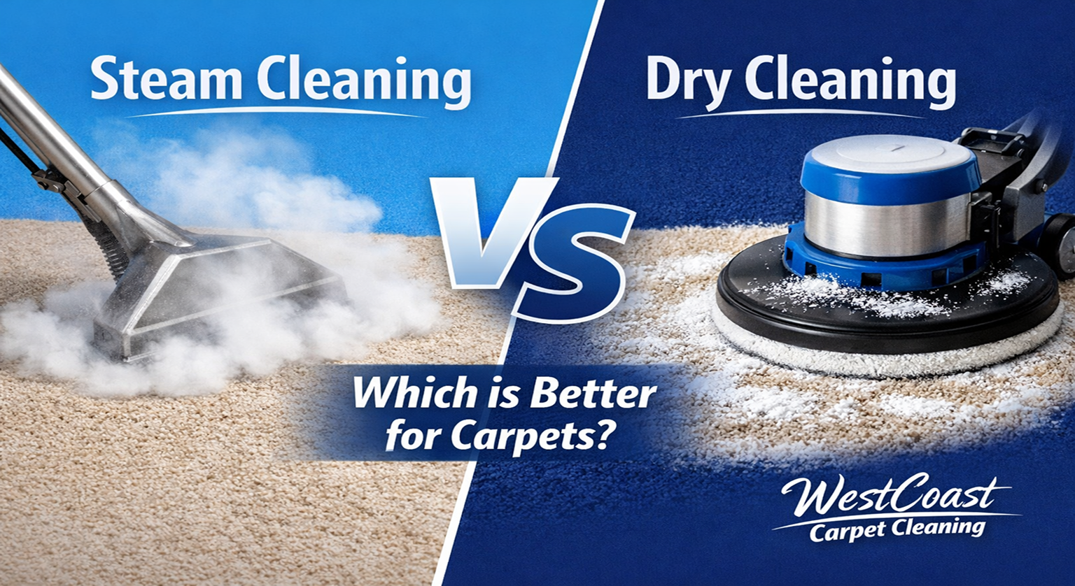 Steam Cleaning vs Dry Cleaning: Which is Better for Carpets?